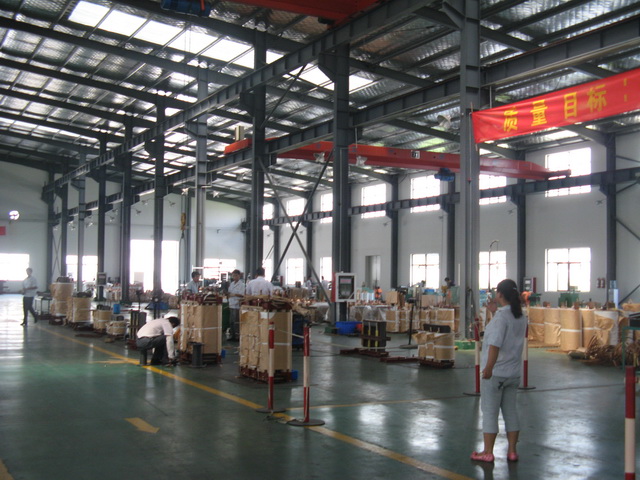 昆明变压器生产车间